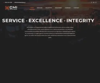 Cmiservices.ca(CMI Services) Screenshot