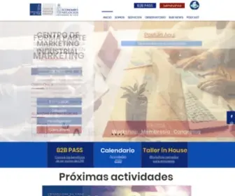 Cmiuchile.com(Centro de Marketing Industrial B2B) Screenshot