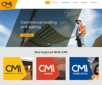 Cmiwa.com.au(Combined Metal Industries) Screenshot