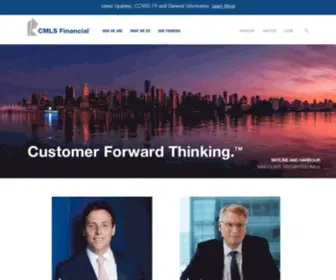 CMLS.ca(Canada's Mortgage Company) Screenshot