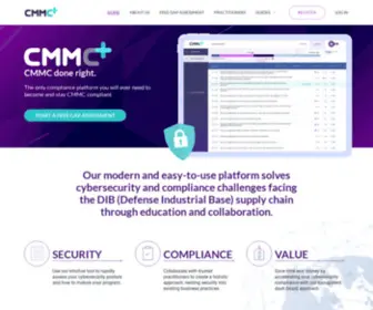 CMMCplus.com(CMMC) Screenshot