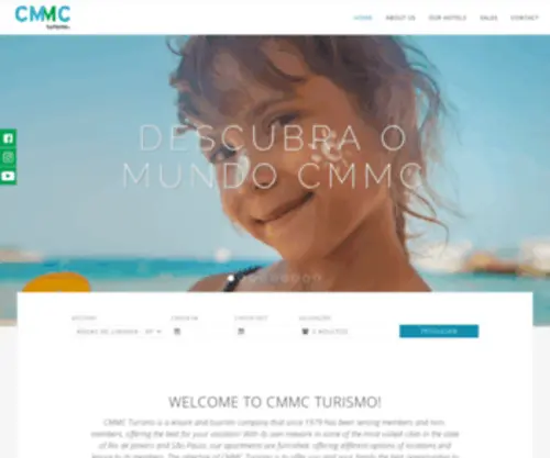 CMMcturismo.com.br(CMMC Turismo) Screenshot