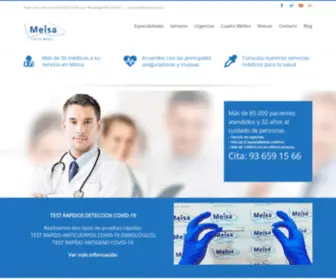 Cmmeisa.com(Inicio) Screenshot