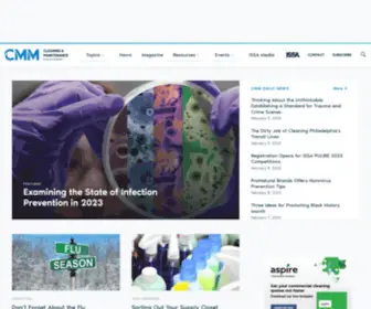 Cmmonline.com(The Cleaning & Maintenance Management publication) Screenshot