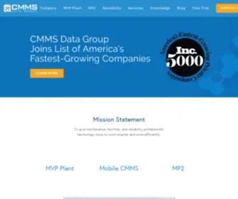 CMMsdatagroup.com(CMMS Data Group) Screenshot