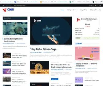 CMnnews.live(Crypto Media Network) Screenshot