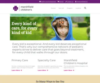 CMnwi.org(Children's Miracle Network) Screenshot