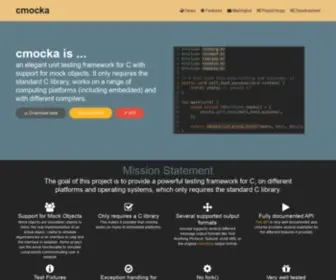 Cmocka.org(Unit testing framework for C) Screenshot