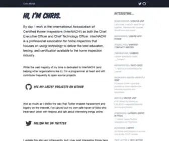 Cmorrell.com(Chris Morrell) Screenshot