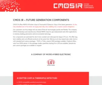 Cmosir.com(Future generation components) Screenshot