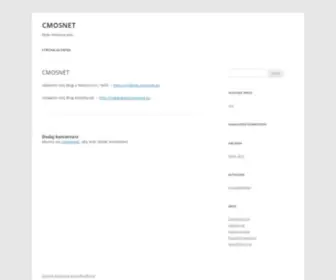 Cmosnet.eu(Cmosnet) Screenshot