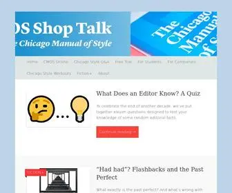 Cmosshoptalk.com(CMOS Shop Talk) Screenshot