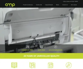CMP-UK.com(Digital Printing Solutions in Poole) Screenshot