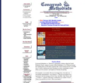 Cmpage.org(Concerned Methodists) Screenshot