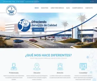 Cmpaitilla.net(Consultorios Médicos Paitilla) Screenshot