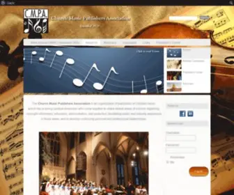Cmpamusic.org(Church Music Publishers Association) Screenshot