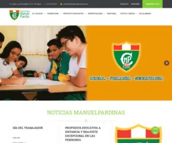 Cmpardo.edu.pe(Colegio Manuel Pardo) Screenshot
