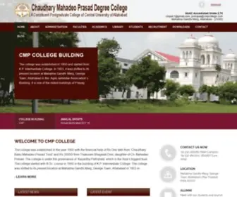 CMpcollege.com(Chowdhary Mahadev Prasad Degree College) Screenshot