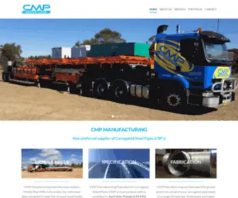 CMpmanufacturing.com.au(CMP Manufacturing) Screenshot