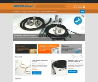 CMR-Direct.com(Cryogenic components) Screenshot