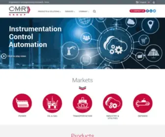 CMR-Group.com(Our ambition) Screenshot