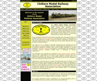 Cmra.org.uk(Chiltern Model Railway Association) Screenshot
