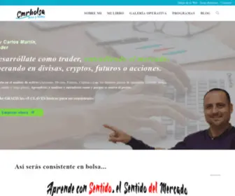 CMrbolsa.com(Inicio) Screenshot