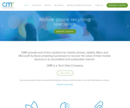 CMR.com.es(Corporate Mobile Recycling) Screenshot