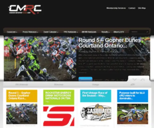 CMRcracing.com(Canadian Motosport Racing Corporation) Screenshot