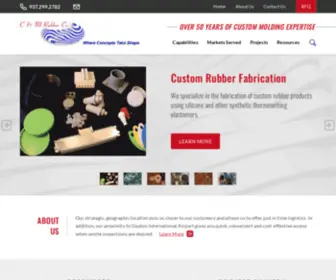 Cmrubber.com(Custom Rubber Design & Manufacturing) Screenshot