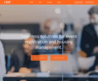 Cmrus.com(Convention Management Resources) Screenshot