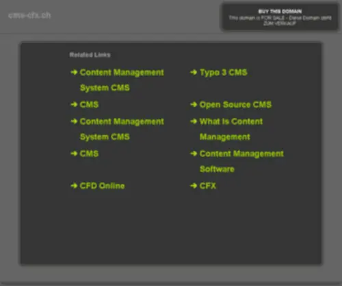 CMS-CFX.ch(CMS) Screenshot