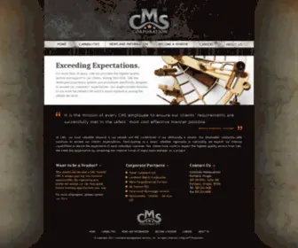 CMS-Corp.com(CMS Corporation) Screenshot