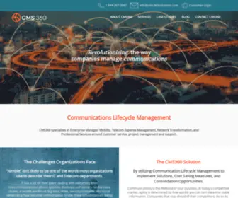 CMS360Solutions.com(Enterprise Communications Management Suite) Screenshot