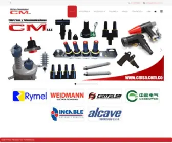 Cmsa.com.co(Transformer and Lighting Technologies) Screenshot