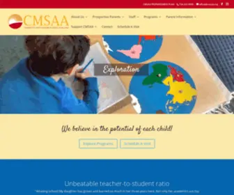 Cmsaa.org(Christian Montessori School of Ann Arbor) Screenshot