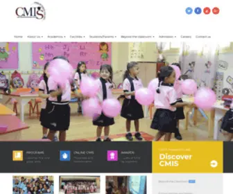 Cmsamerican.com(Cairo Modern International School for Girls) Screenshot