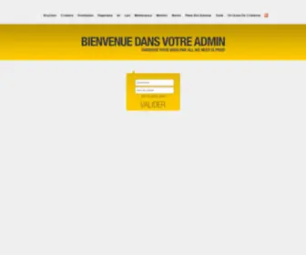 CMscic.com(Bienvenue dans votre admin) Screenshot