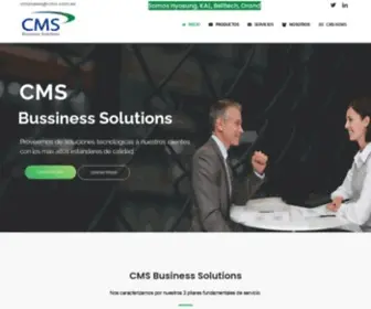 CMS.com.ec(CMS Business Solutions) Screenshot