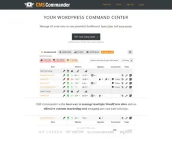 CMscommander.com(CMS Commander) Screenshot