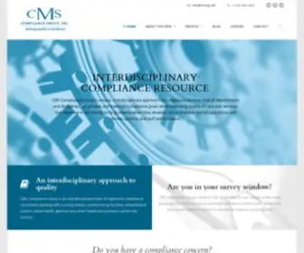 CMscompliancegroup.com(CMS Compliance Group) Screenshot