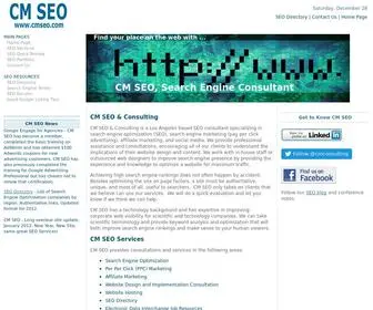 Cmseo.com(CM SEO & Consulting) Screenshot