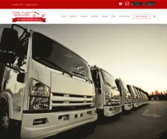 CMSfleet.com(Managed Fleet Solutions For All Fleet Sizes) Screenshot