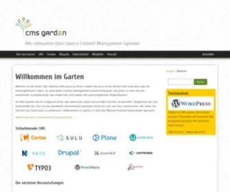 CMsgarden.org(Willkommen im Garten) Screenshot