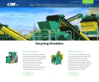 CMShredders.com(Recycling Shredders) Screenshot