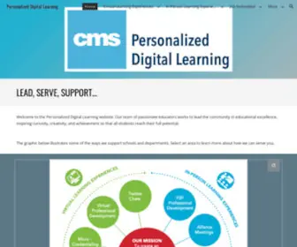 CMslearns.org(Personalized Digital Learning) Screenshot