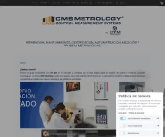 CMsmetrology.com.mx(Instrumentos de control y medición) Screenshot