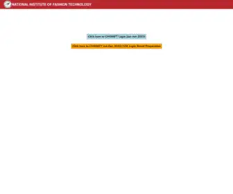 CMsnift.com(NIFT Official Portal for Student) Screenshot