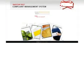 CMspakpost.com(Pakistan post complaint management system) Screenshot