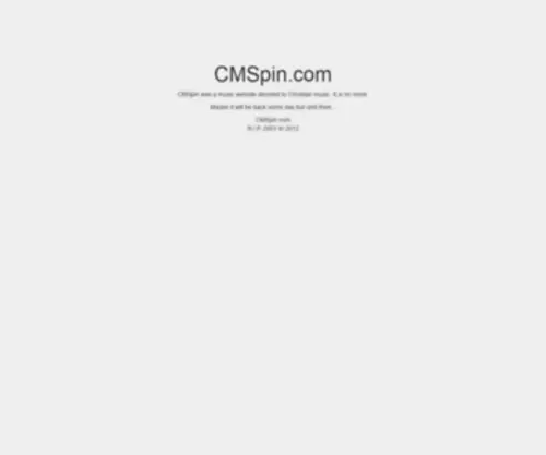 CMspin.com(CMspin) Screenshot